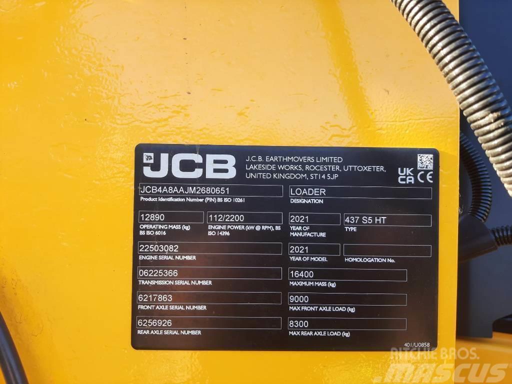 JCB 437 S5 HT Kolesni nakladalci