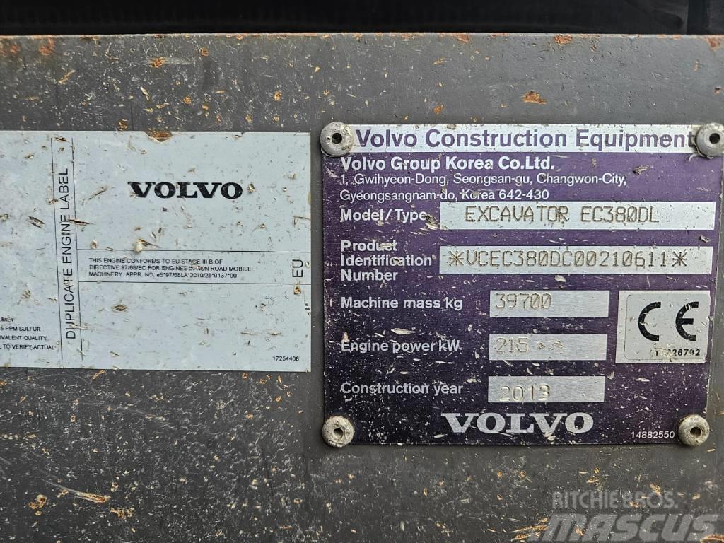 Volvo EC380DL / ec360, ec460, ec480 Bagri goseničarji