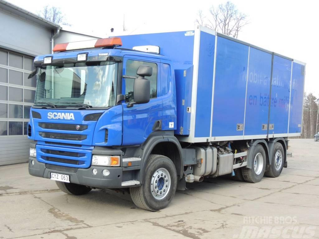 Scania P420 + zabudowa Aquateq DMU-4612 Ecovee, 2012rok Komunalna vozila