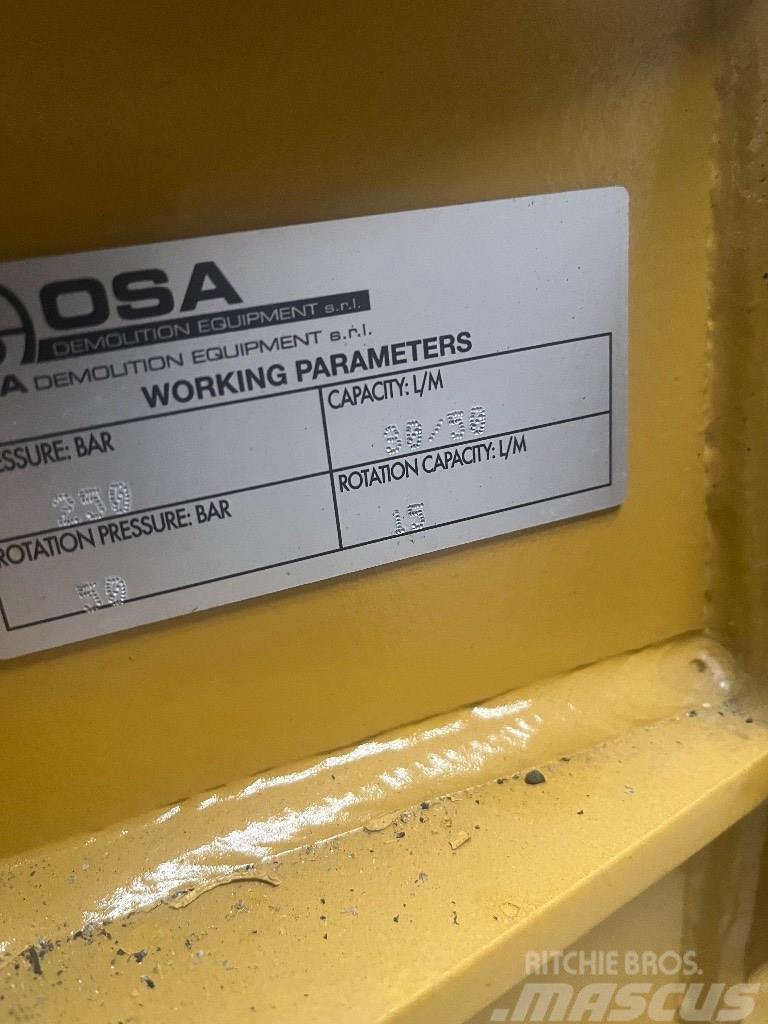 OSA MC5 muncher Drobilci za gradbeništvo