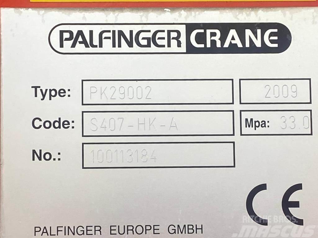 Palfinger PK29002 + REMOTE + 4X OUTRIGGER PK29002 Paletna dvigala