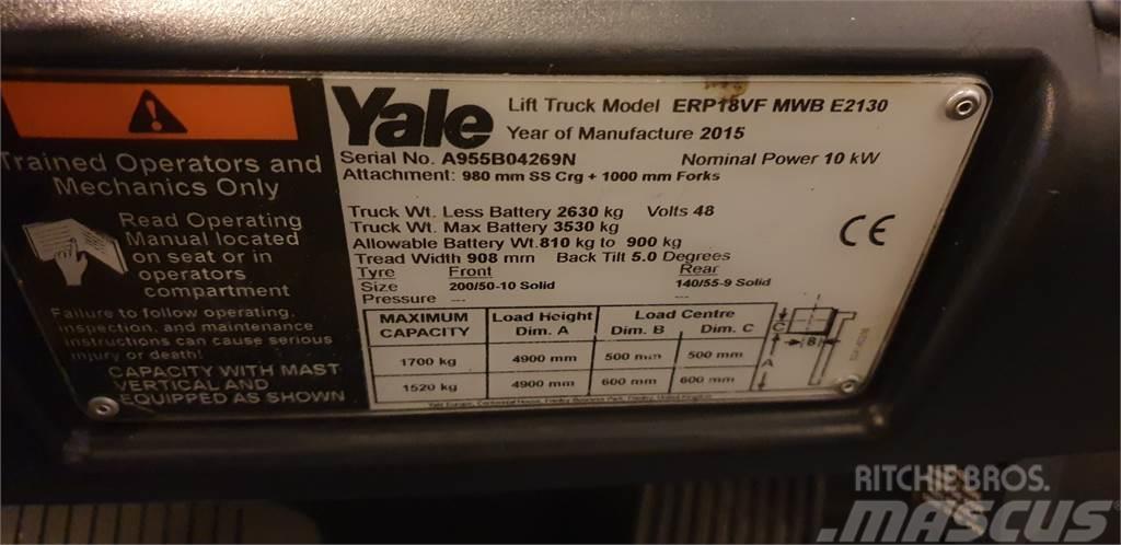 Yale ERP18VF MWB Električni viličarji