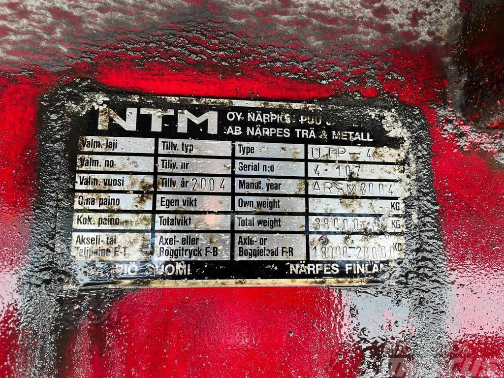 NTM UTP-4 Prikolice zabojniki