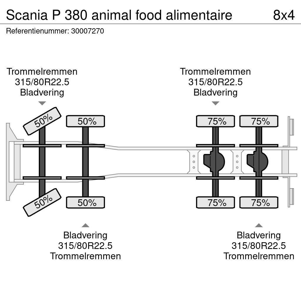 Scania P 380 animal food alimentaire Drugi tovornjaki