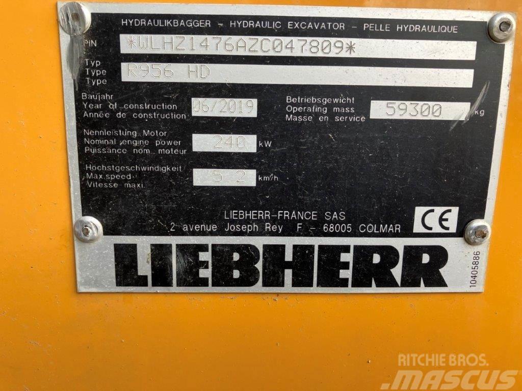 Liebherr R 956 Litronic Bagri goseničarji