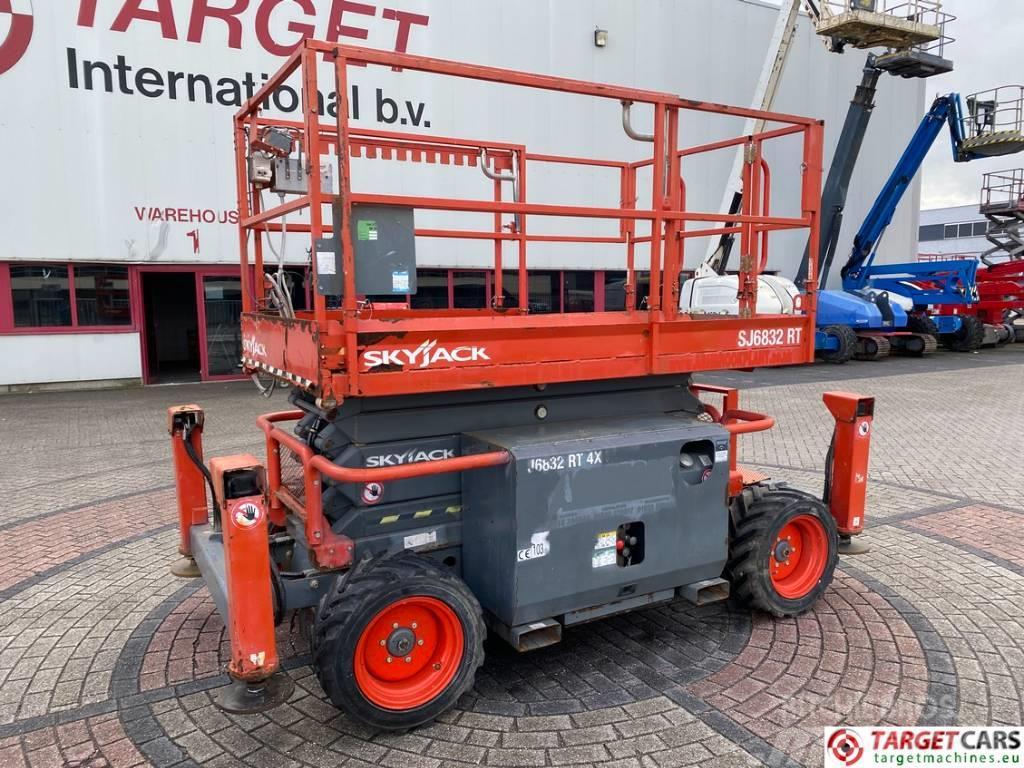 SkyJack SJ6832 RT Diesel 4x4 Scissor Work Lift 1180cm Škarjaste dvižne ploščadi