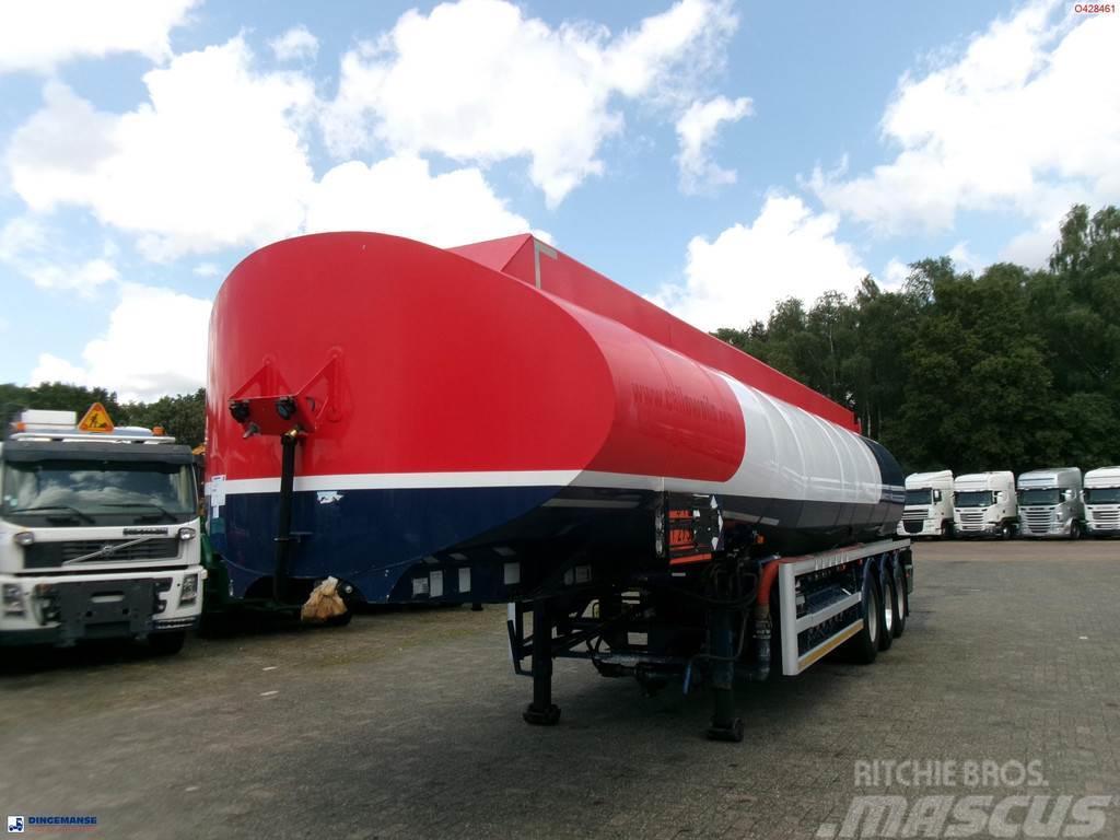  Lakeland Fuel tank alu 42.8 m3 / 6 comp + pump Polprikolice cisterne