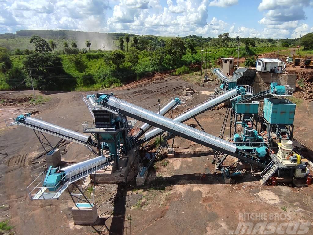 Constmach Stationary Stone Crusher Plant 300 T/H Drobilci