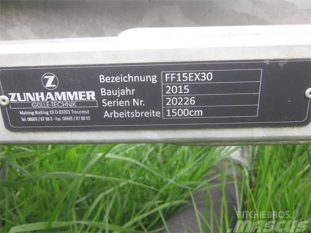 Zunhammer FF15EX30 Schleppschuh Verteiler Gestänge, 15 m, VO Trosilniki gnoja
