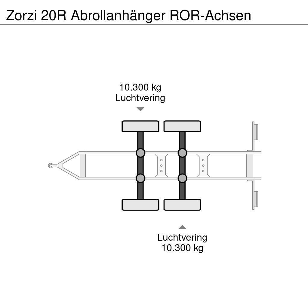 Zorzi 20R Abrollanhänger ROR-Achsen Druge prikolice