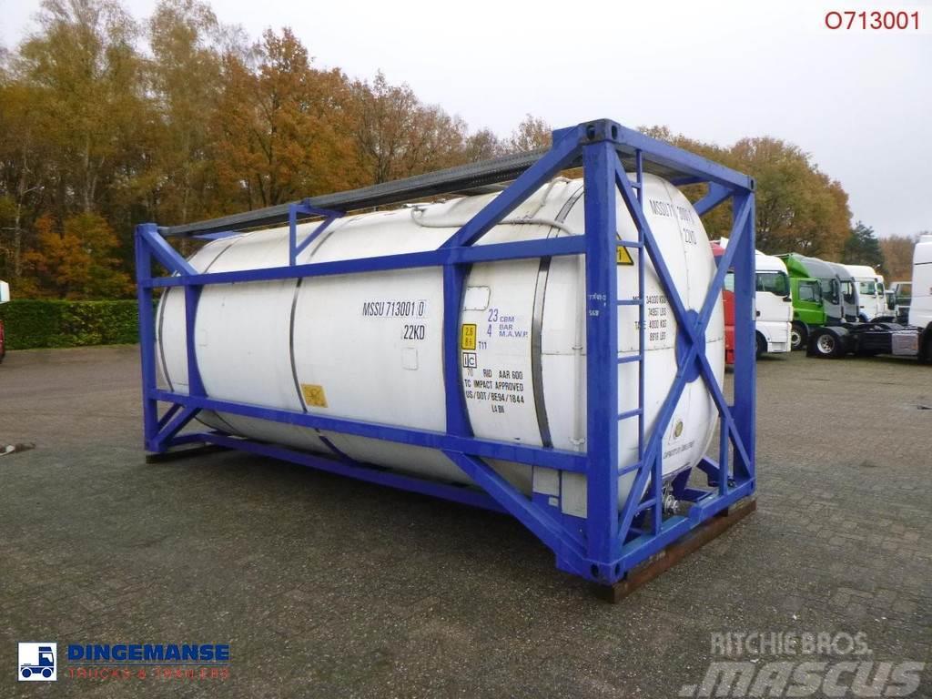  M Engineering Chemical tank container inox 20 ft / Cisterne za gorivo