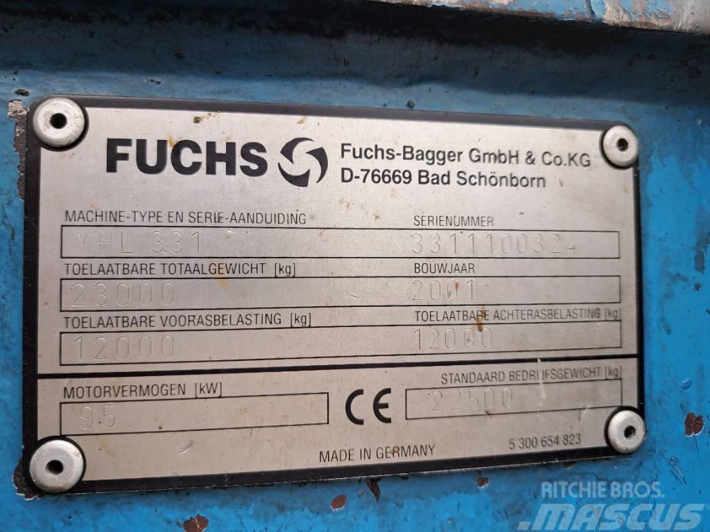Fuchs MHL331C Bagri za prekladanje primarnih/sekundarnih surovin