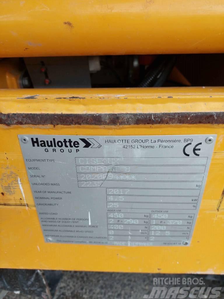 Haulotte Compact 8 Zglobne dvižne ploščadi