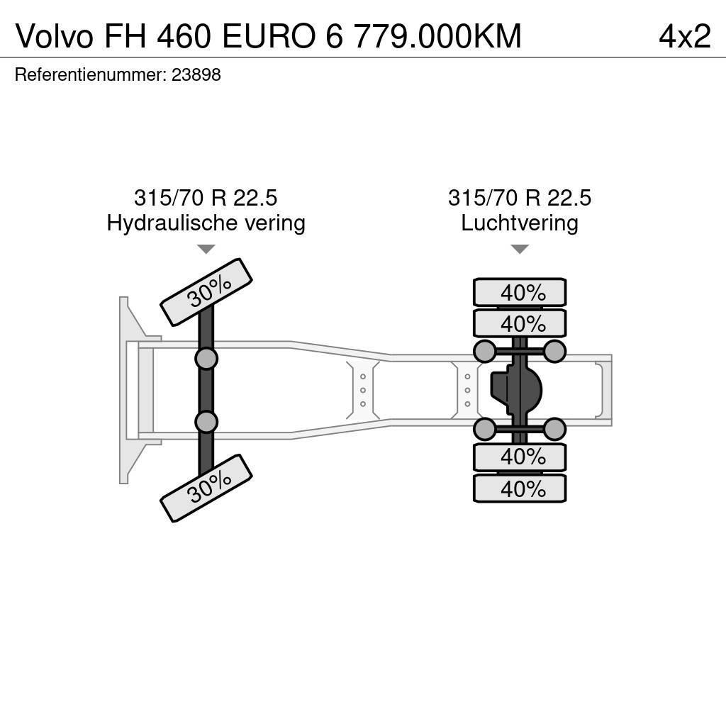 Volvo FH 460 EURO 6 779.000KM Vlačilci
