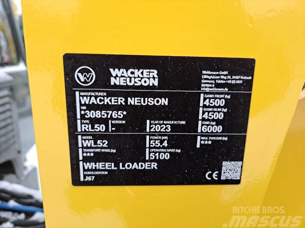 Wacker Neuson WL 52 Kolesni nakladalci