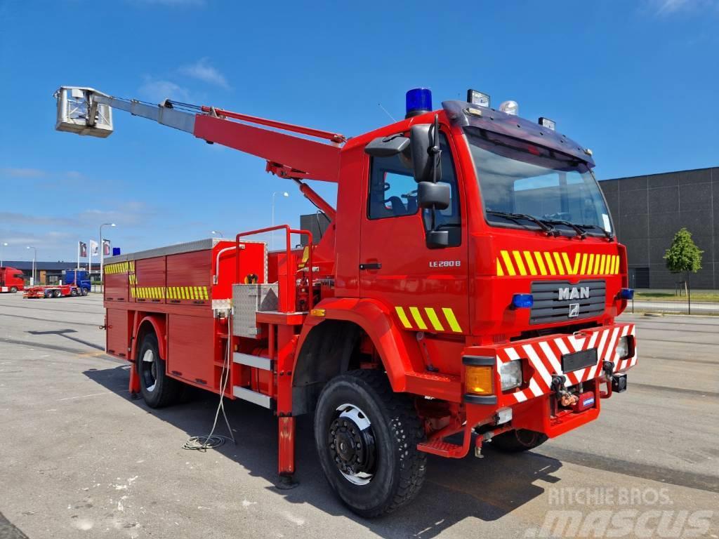 MAN LE280B 4x4 Denka Lift 24 m / Firetruck / Skylift Gasilska vozila