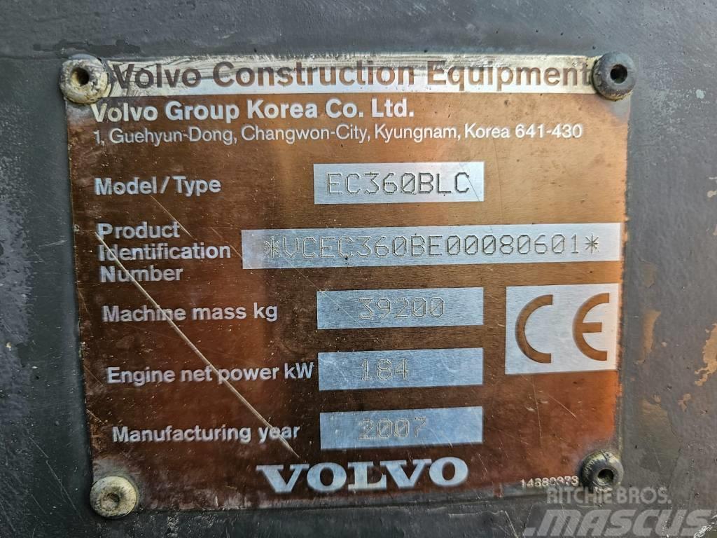 Volvo EC 360 B LC Bagri goseničarji
