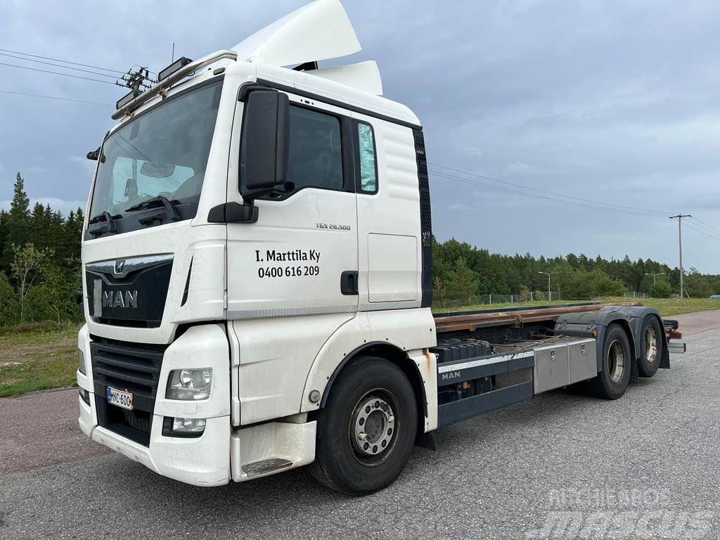 MAN TGX 28.500 6x2 vm. 2017 Kontejnerski tovornjaki