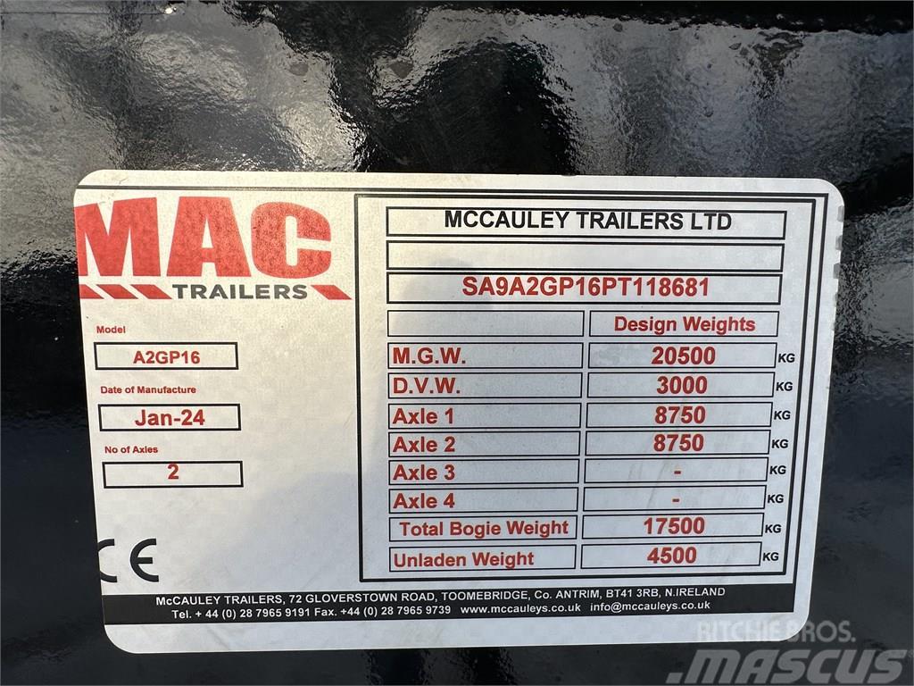 MAC A2GP16 Kiper prikolice