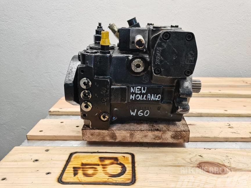 New Holland W60 {Rexroth A4VG56DA1D2}drive pump Hidravlika