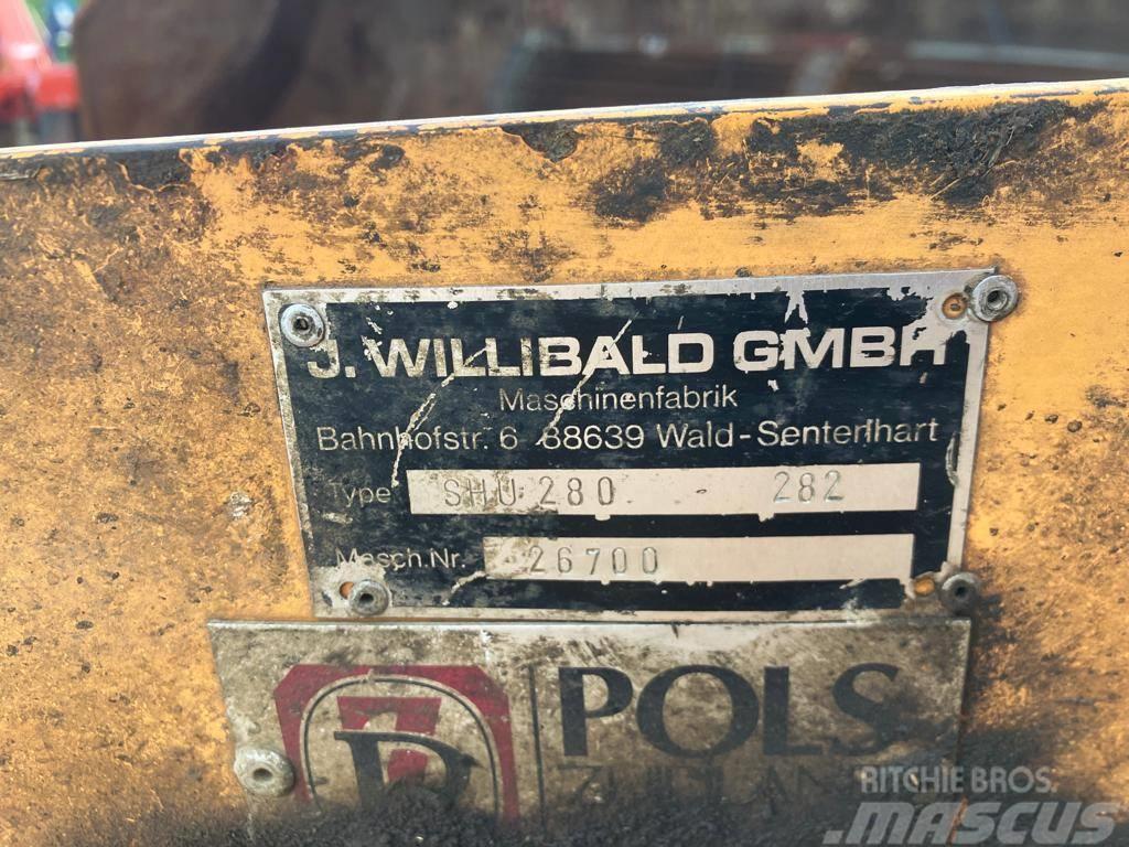 Willibald SHU 280 - 282 Priključne in vlečne kosilnice