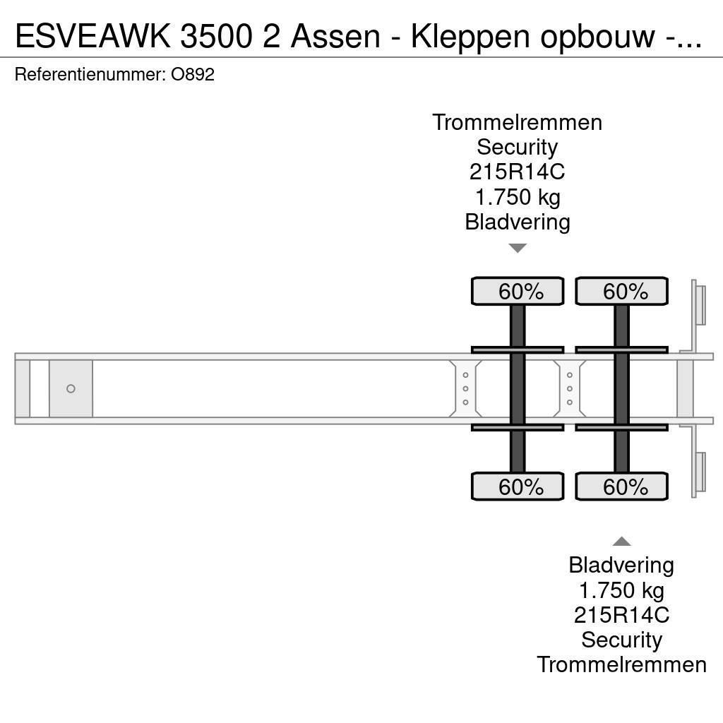Esve AWK 3500 2 Assen - Kleppen opbouw - FietsVervoer - Polprikolice zabojniki