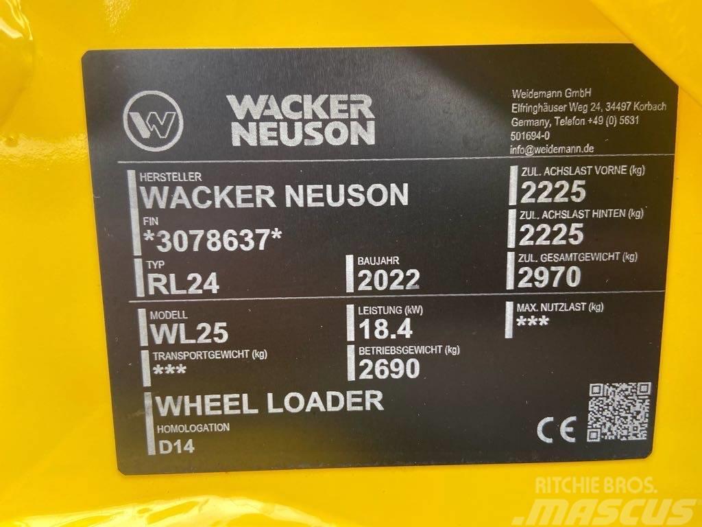 Wacker Neuson WL25 Kolesni nakladalci