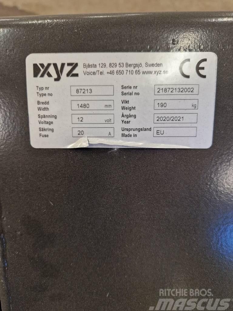 XYZ Sandspridare Compact 1,3 Elektrisk Drugi deli