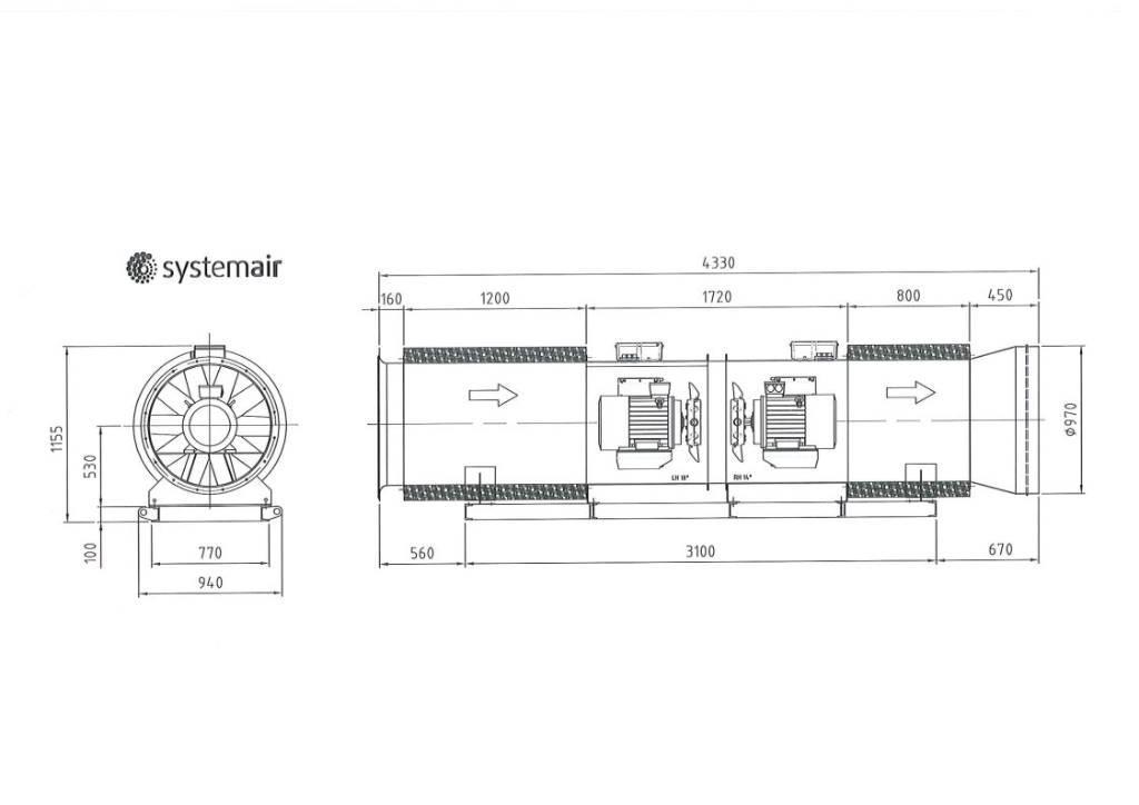  Systemair AXC800-5-18-14 2GC Druga podzemna oprema