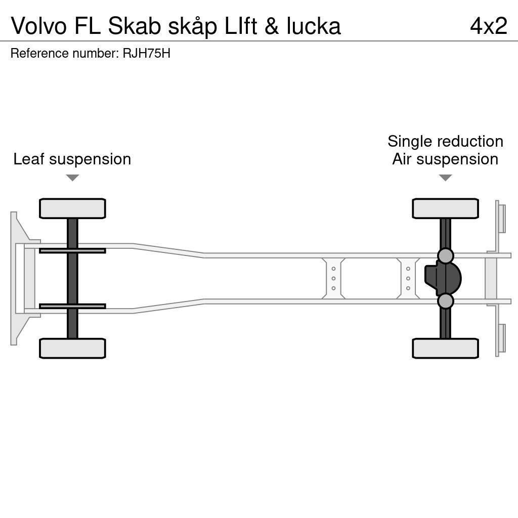 Volvo FL Skab skåp LIft & lucka Tovornjaki zabojniki