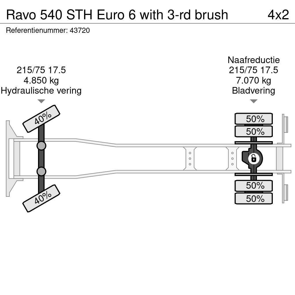 Ravo 540 STH Euro 6 with 3-rd brush Pometalni stroji