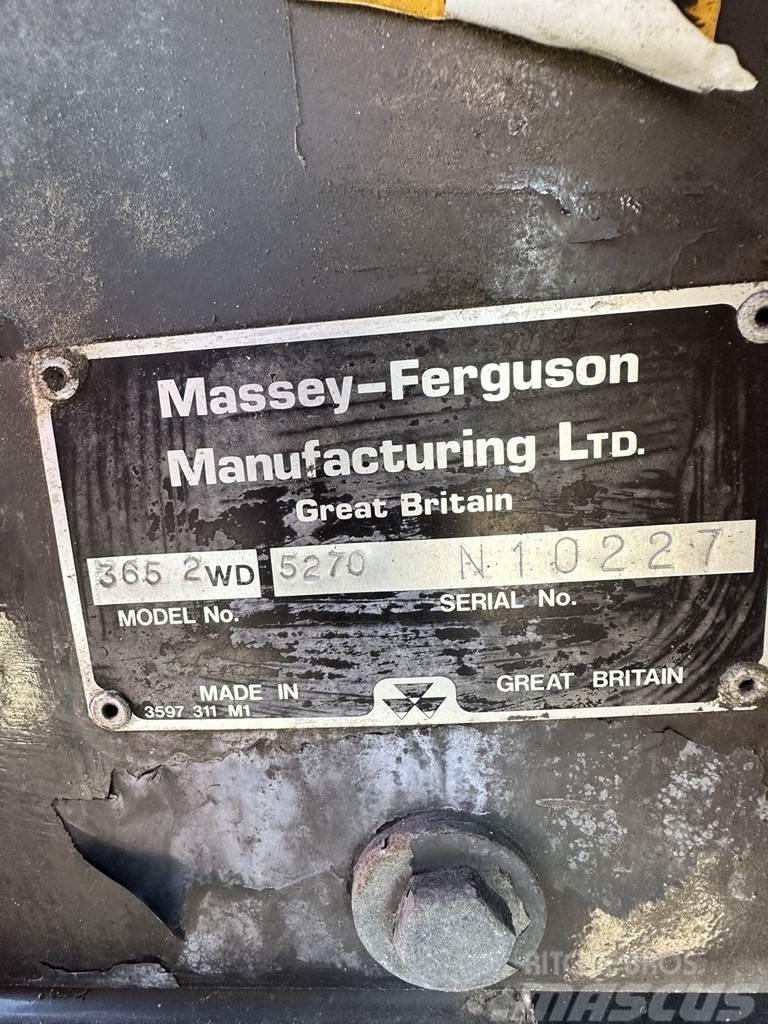 Massey Ferguson 365 Traktorji