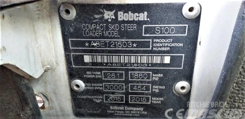  Miniładowarka kołowa BOBCAT S100 Mini nakladalci