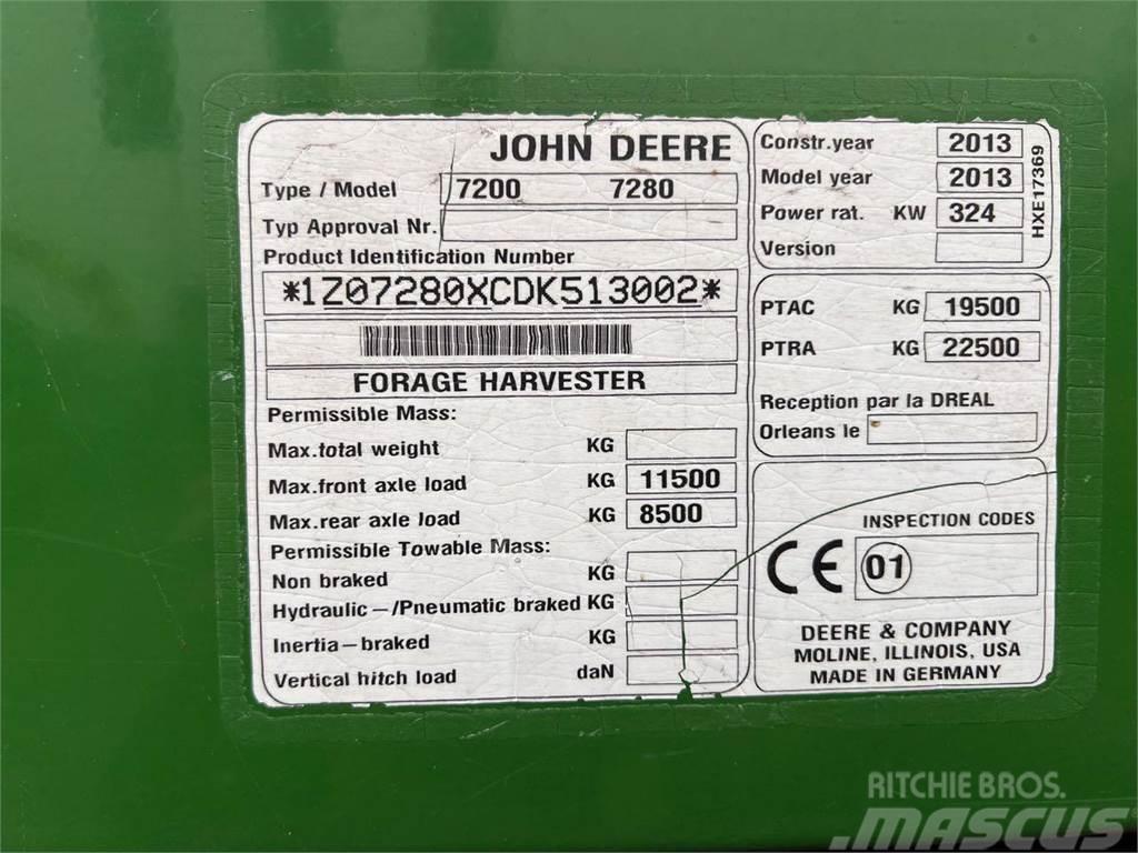 John Deere 7280 Stroji za krmo na lastni pogon