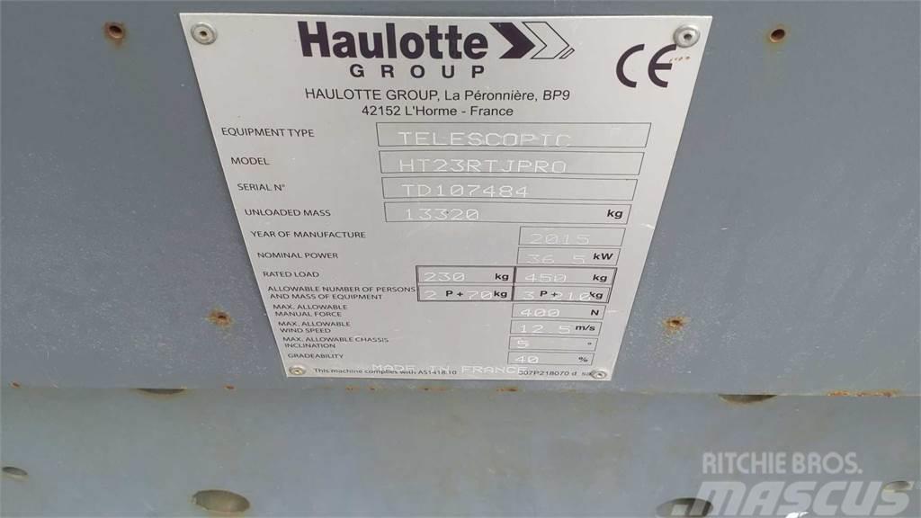 Haulotte HT23RTJ Teleskopske dvižne ploščadi