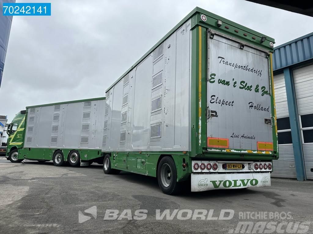 Volvo FH 540 6X2 NL-Truck Cattle transport I-Park Cool A Tovornjaki za prevoz živine