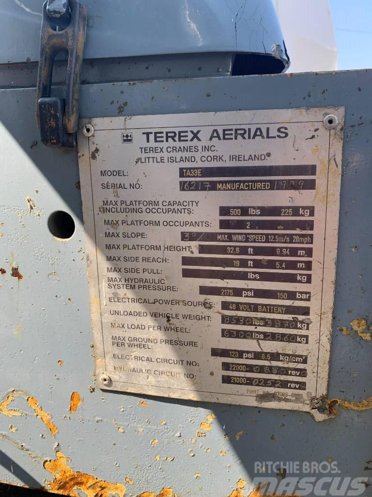 Terex TA33 Zglobne dvižne ploščadi