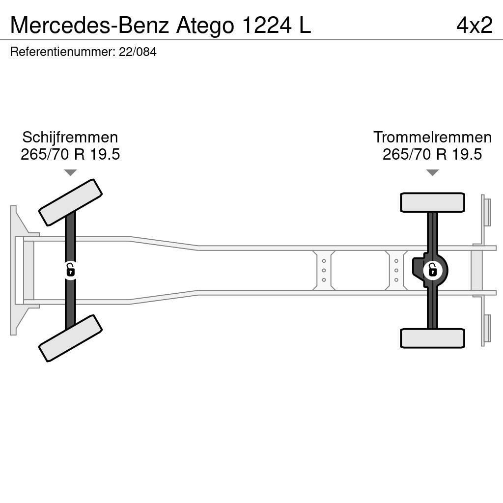 Mercedes-Benz Atego 1224 L Tovornjaki zabojniki