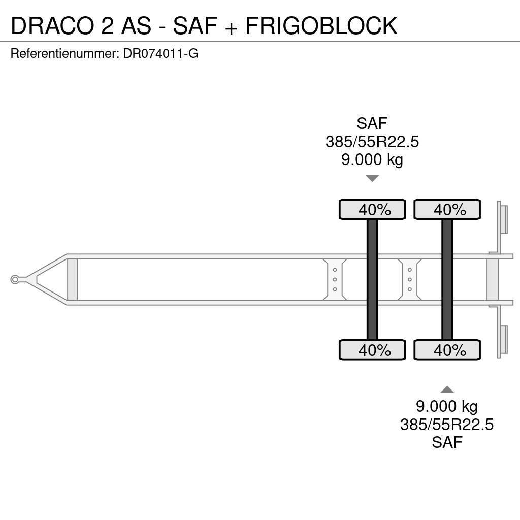 Draco 2 AS - SAF + FRIGOBLOCK Prikolice hladilniki