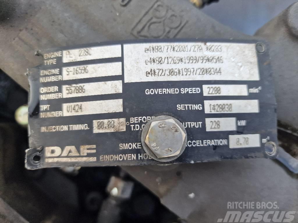 DAF PE 228 C Motorji