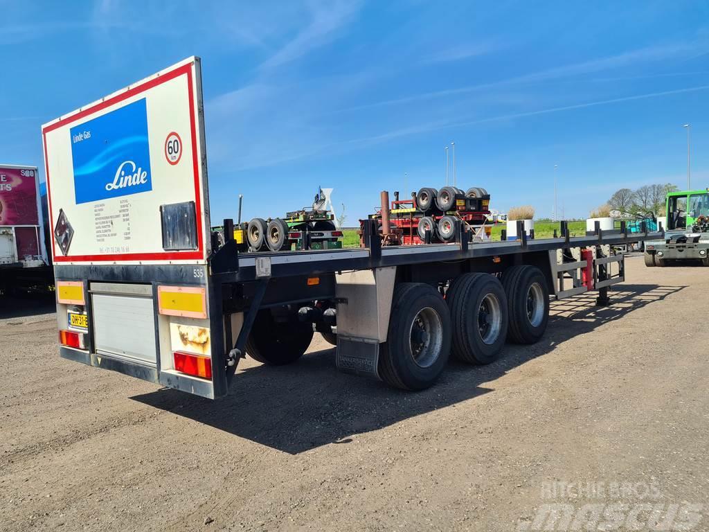 Burg Bpo 12-27 | 3 axle gas container trailer | Bpw dru Plato/keson polprikolice
