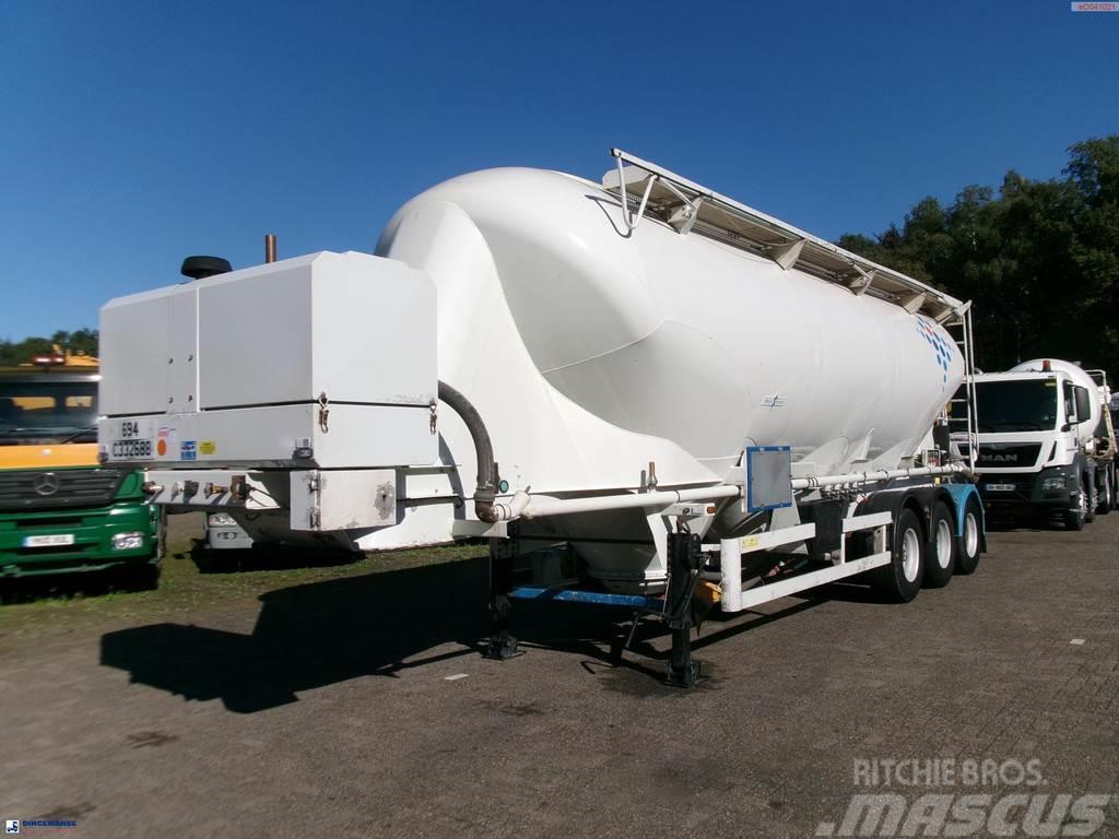 Spitzer Powder tank alu 43 m3 / 1 comp + compressor Polprikolice cisterne