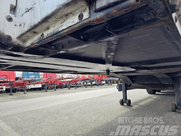 Krone sd | 3 axle mega closed box trailer| damage in fro Druge polprikolice