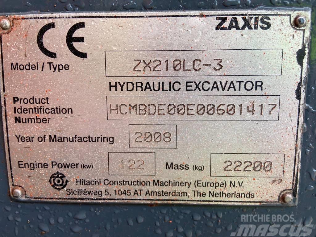 Hitachi ZX 210 LC-3 Bagri goseničarji