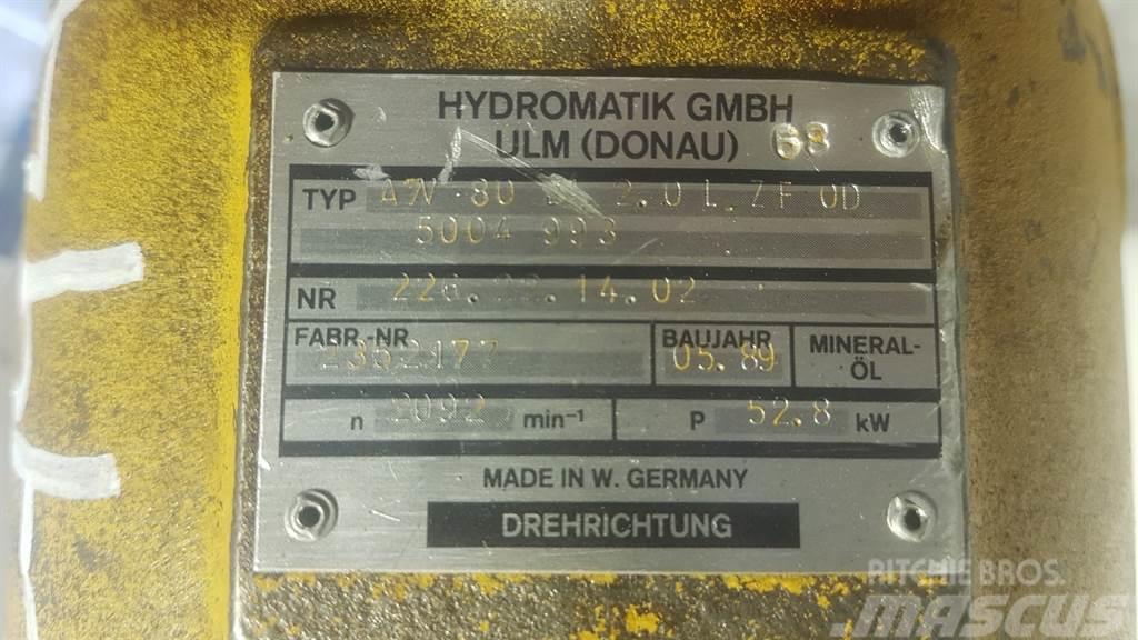 Hydromatik A7V80LV20LZF0D - Load sensing pump Hidravlika