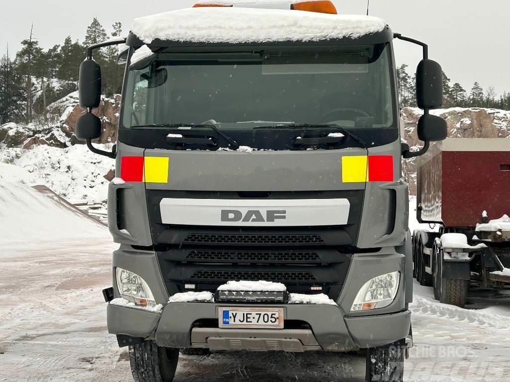 DAF CF 510 FAD 8x4 2017 Sora-auto + Letkukasettikärry Kiper tovornjaki