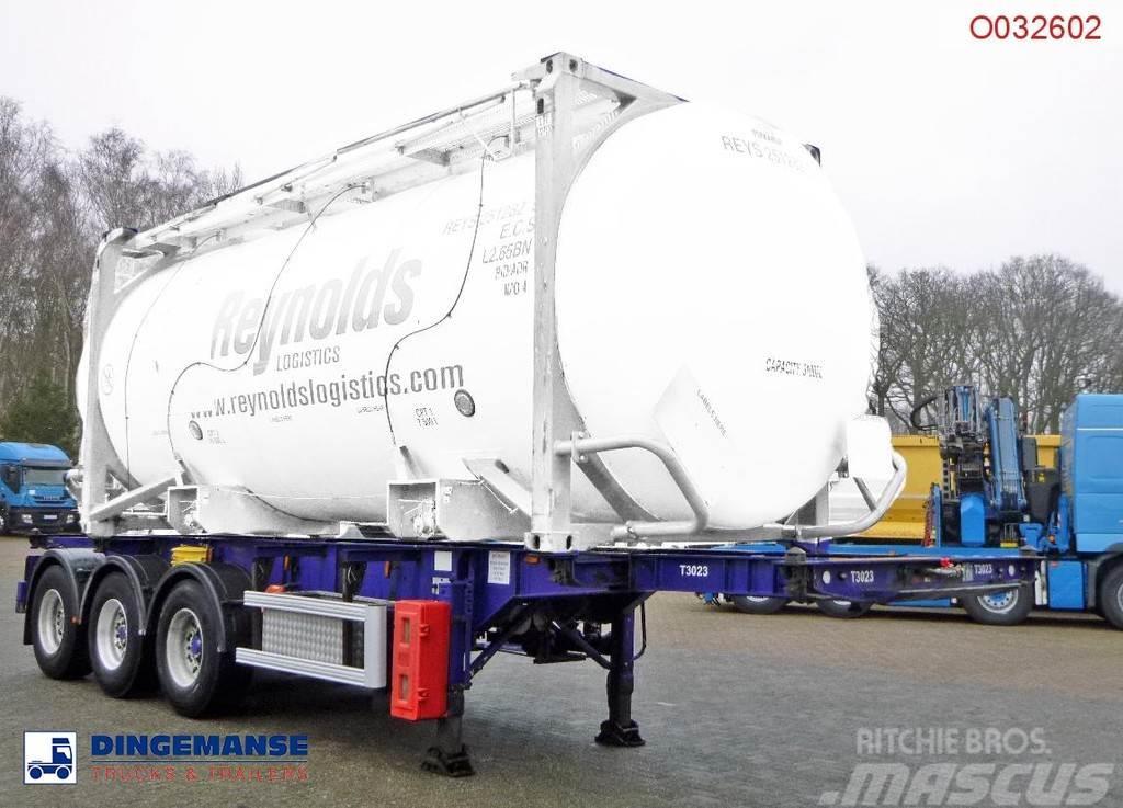  M & G 3-axle container trailer 20-30 ft Kontejnerske polprikolice