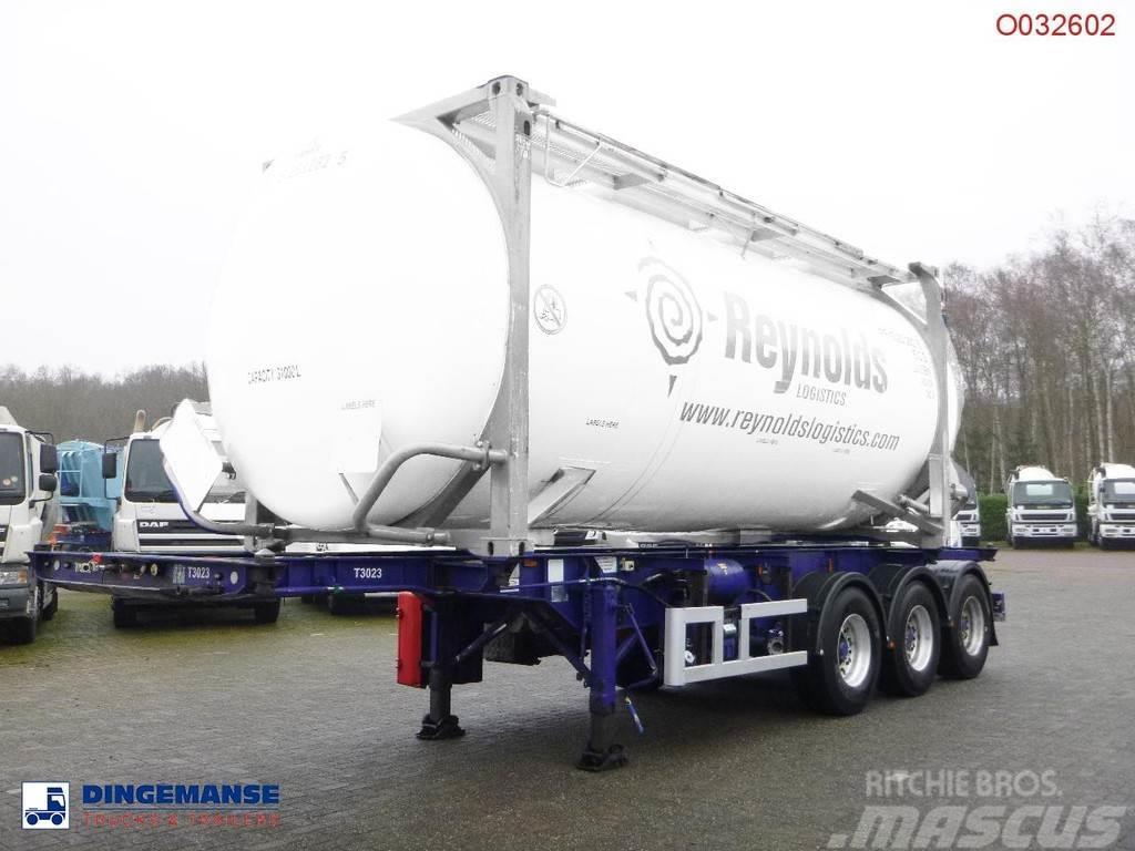  M & G 3-axle container trailer 20-30 ft Kontejnerske polprikolice