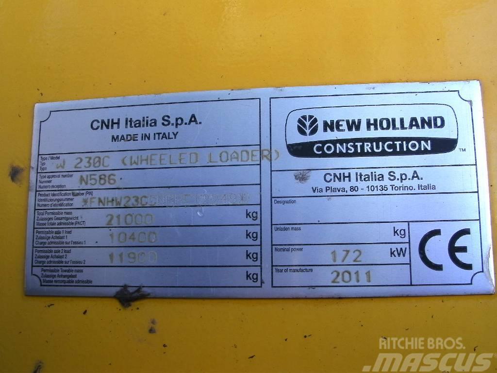 New Holland W 230 C Kolesni nakladalci