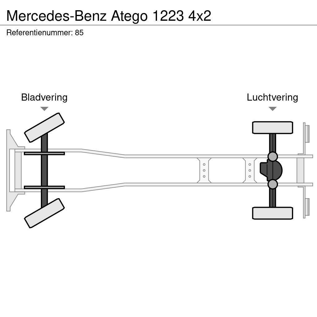 Mercedes-Benz Atego 1223 4x2 Tovornjaki s kesonom/platojem